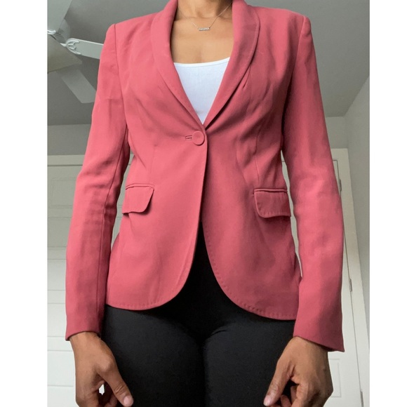 H&M Red fitted Blazer - Picture 9 of 14